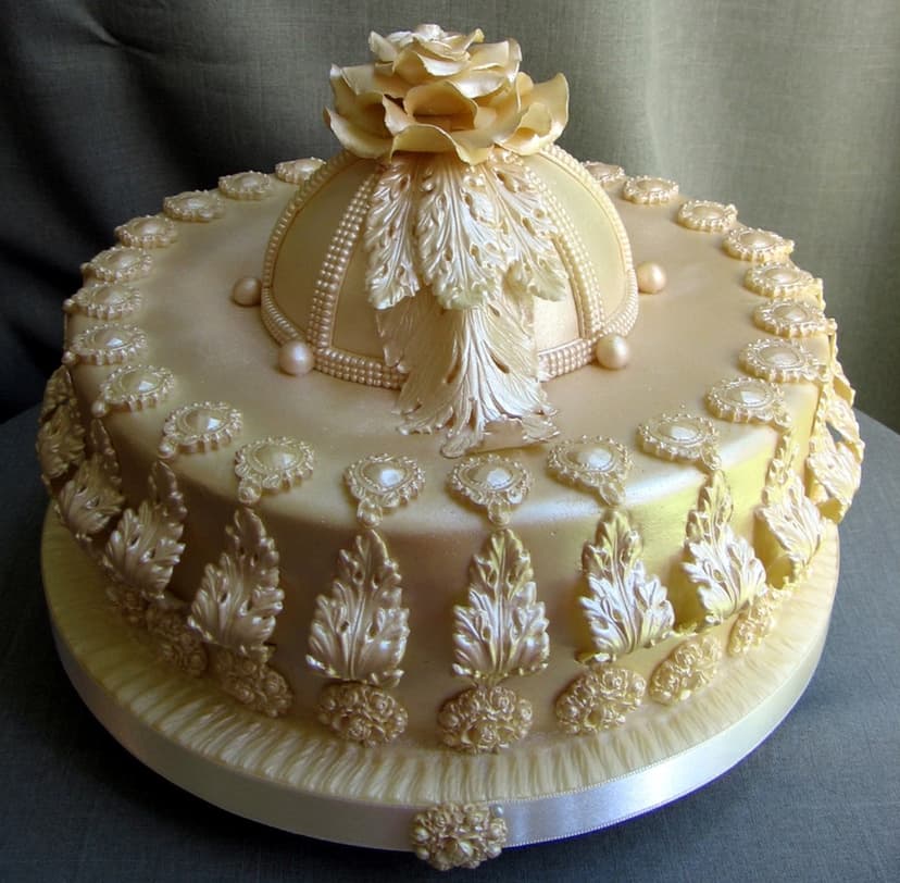 Elegant celebration cake